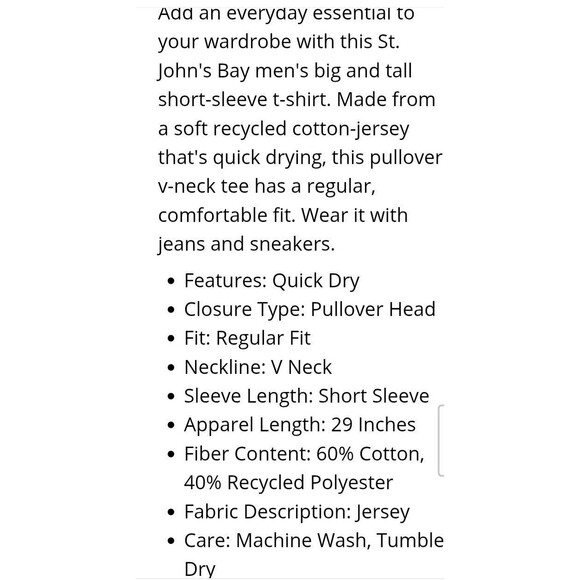 NWT Women's a.n.a. Short Sleeve V-Neck Tee Size 2X Fire Stripe - Picture 4 of 5